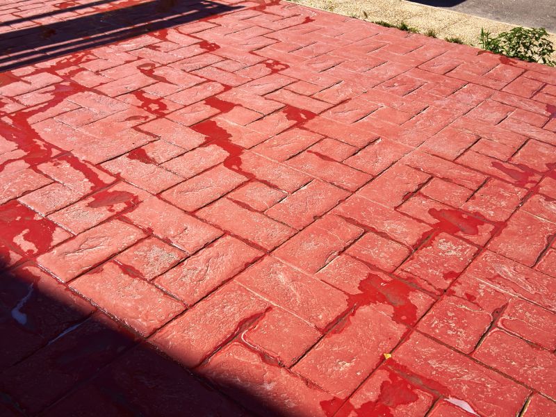 Decorative Concrete Repair in Brighton, MI