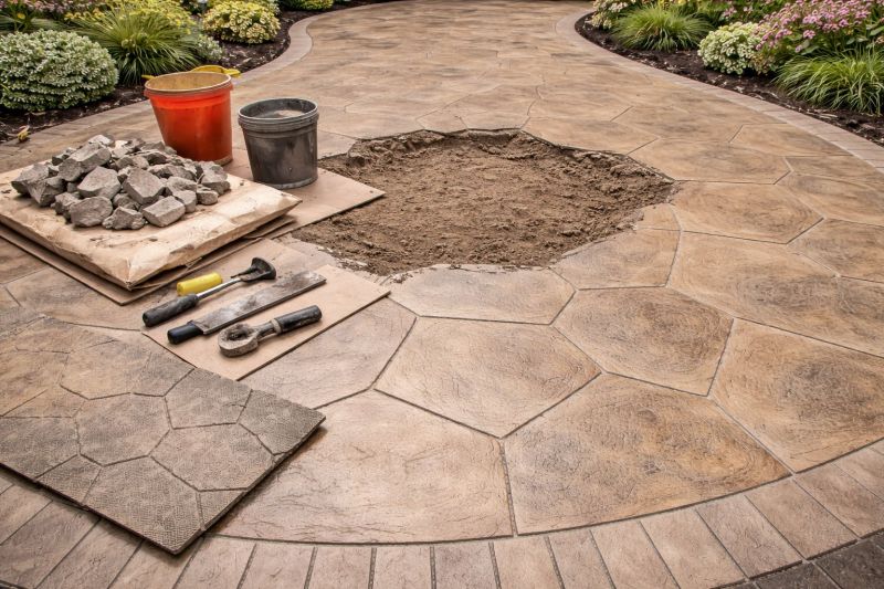 Decorative Concrete Repair in Overland Park, KS