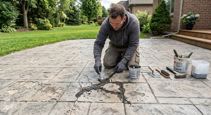 Decorative Concrete Repair in Temecula, CA